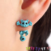 Kitten Animal Cute Cat Stud Earrings